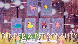 Gender \& Personality of your Future Baby ✨️💜👶🏽 Pick-A-Card Reading