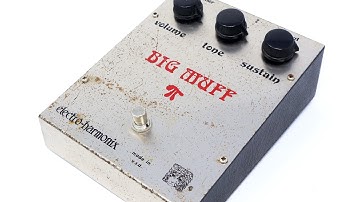 Vintage 1974-1975 Electro-Harmonix (EHX) Rams Head Big Muff Fuzz Demo
