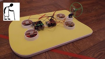 Quad Fan Hovercraft Part #3 - Radio Control