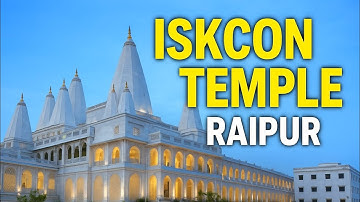 ✨ ISKCON Temple Raipur | Peaceful Krishna Bhakti Vlog | Hare Krishna Temple Tour ✨
