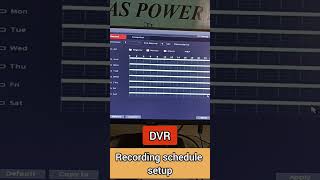 How to Schedule Recording in DVR | CCTV Recording Setup Tutorial (Hindi)