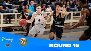 Dolomiti Energia Trento-Slask Wroclaw Round 15 Highlights 2023-24 Bkt Eurocup