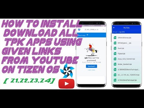 how to install all tpk apps from given link and install how to install all tpk apps from given link and install