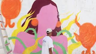 Murales + Colectividad en #Tlaxiaco - Testimonio Erick, Muralista