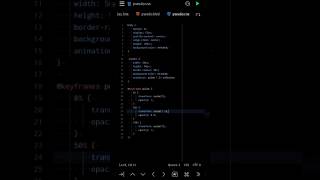 Pulsating Circle Animation #coding #python #programming #loader #code #javascript #shorts Net Worth
