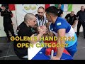 Golems Hand 2022 open category with Plamen Dimitrov