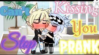 -Gacha life- Cant stop kissing u prank on bf ?☺????