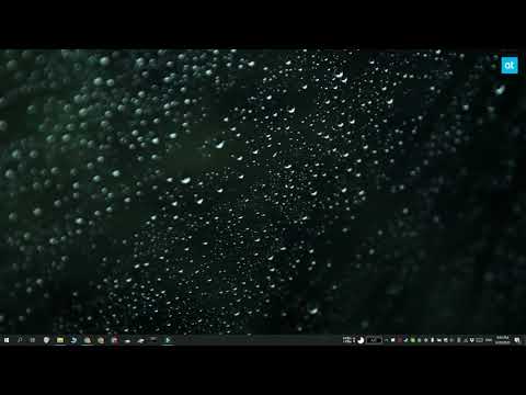 How to automatically hide desktops icons on Windows 10