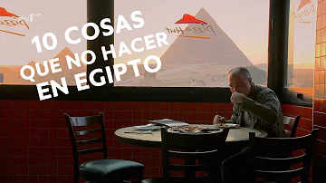 ¿Qué debo evitar en Egipto?