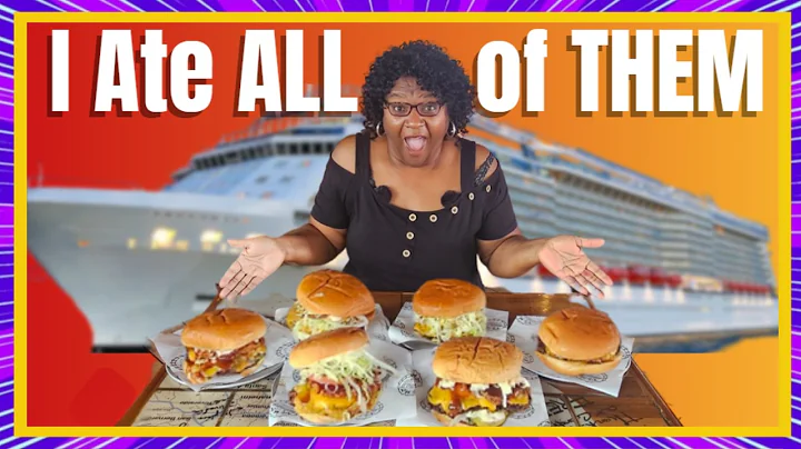 🚢 Cruise Ship Food: Ultimate Guy's Burger Joint Review