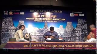 Aravind Bhargav Mandolin - Ragam & Tanam - Purvikalyani - Bharat Kalachar - 19/12/2014