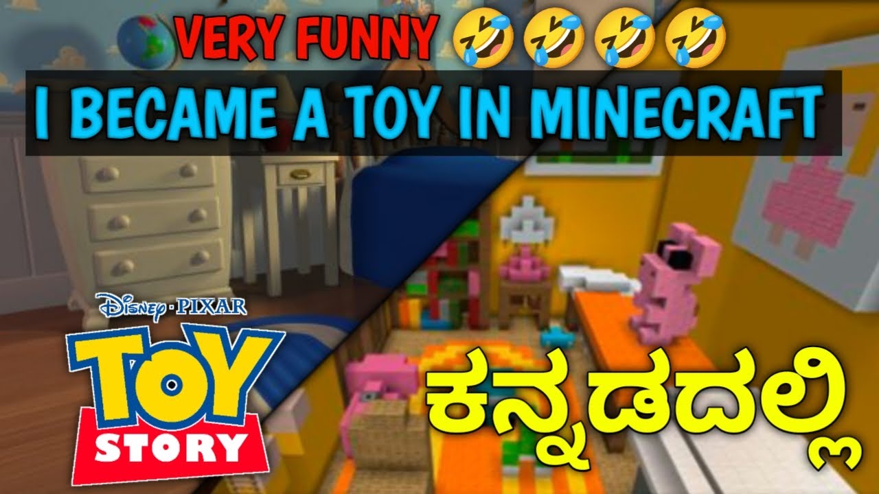I Entered the world of toys in Minecraft 😮How?? Kannada Gameplay
