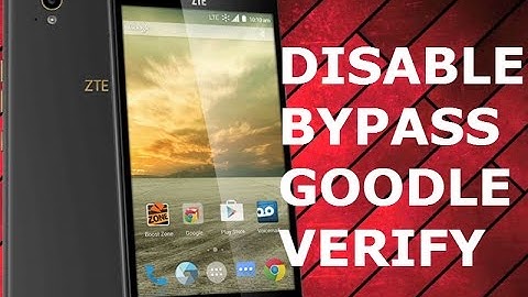 ZTE WARP ELITE GOOGLE VERIFY REMOVED&BYPASSED