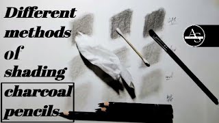 charcoal pencil shading tips (soft, medium and hard) #shadingtips #charcoal #charcoalshading screenshot 2