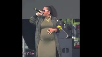 Chyna Whyte performs Bia Bia Pregnant at One Music Fest Chyna Whyte performs Bia Bia Pregnant at One Music Fest
