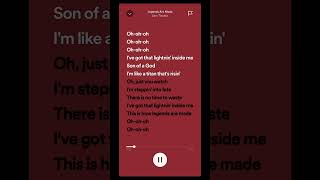 Legends Are Made sam Tinnesz