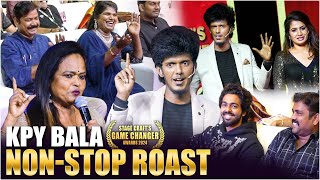 Honeymoon-க்கே அடுத்த தெரு தாண்டாத Nisha அக்கா🤣 Kala Master | Game Changer Awards 2024