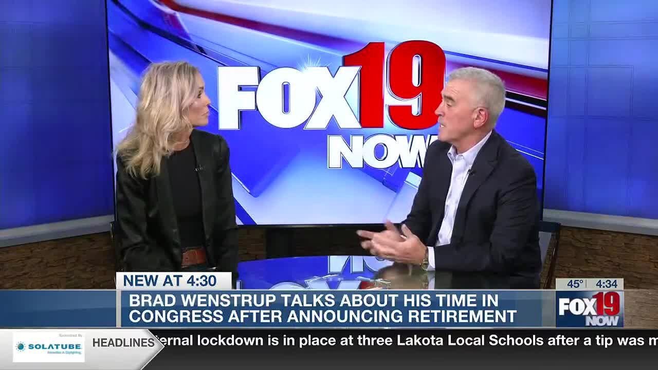 Brad Wenstrup talks about time in congress following retirement announcement