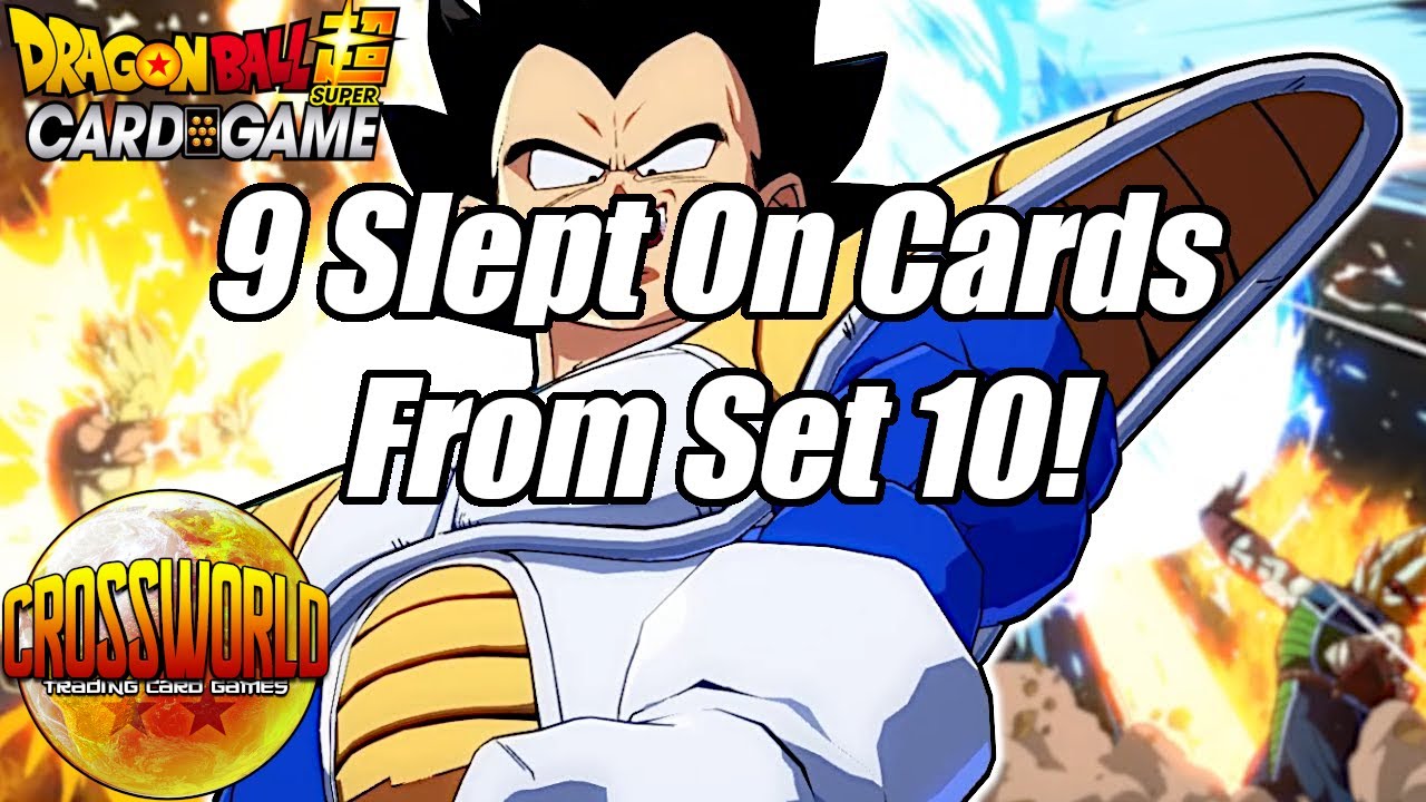 9 Slept On Cards From Set 10! Dragon Ball Super Card Game YouTube