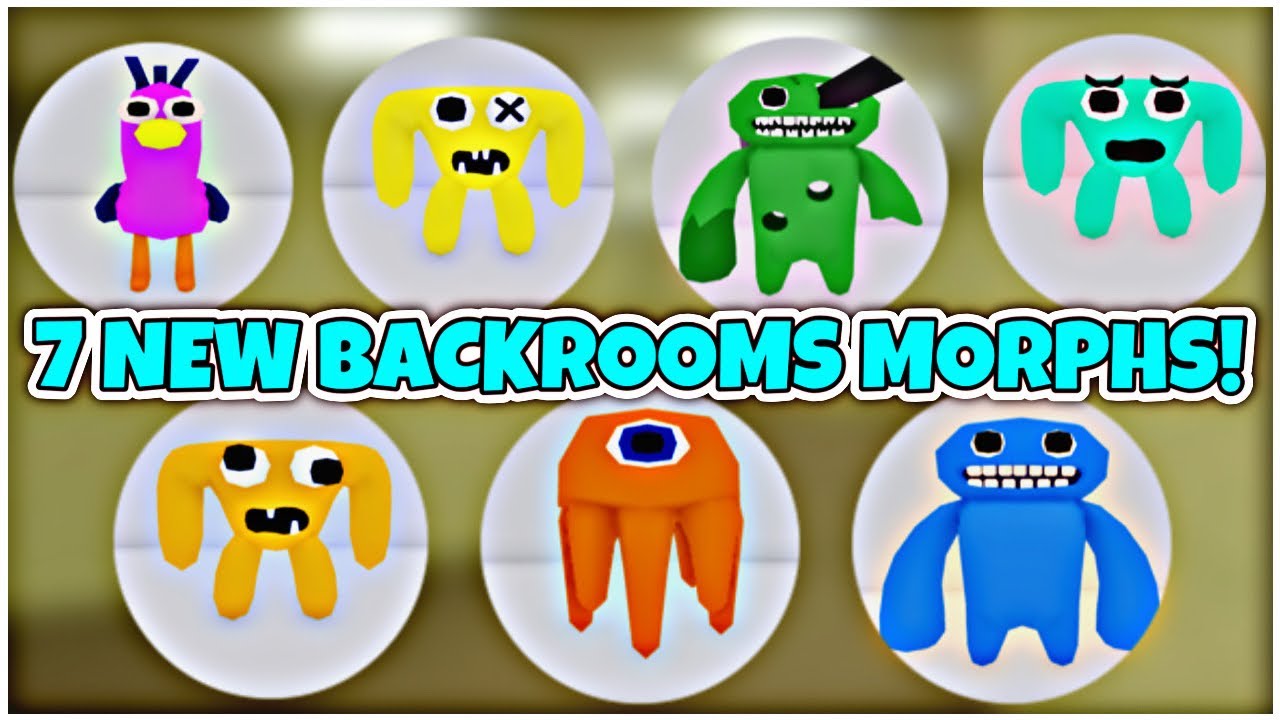 🎪NEW] Backrooms Morphs - Roblox