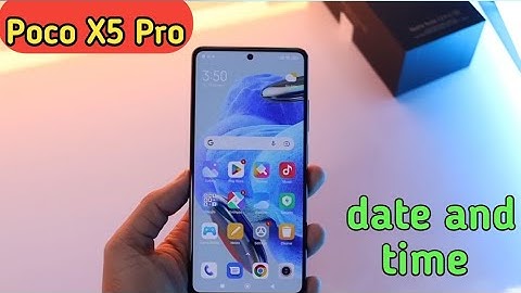 How To Set Date And Time In Poco X5 Pro, Set Date And Time In Poco X5 Pro, How To Set Date And