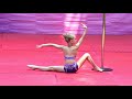 8 years old Pole sport kids category profesionals, Акробатика на пилоне для детей