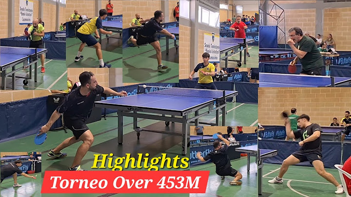Torneo Open Over 453M/51F a Casamassima|MY HIGHLIGHTS 🏓