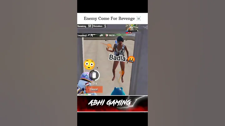 Enemy come for revenge ☠️ #shortsfeed #shorts #trending #viral #pubg #gaming