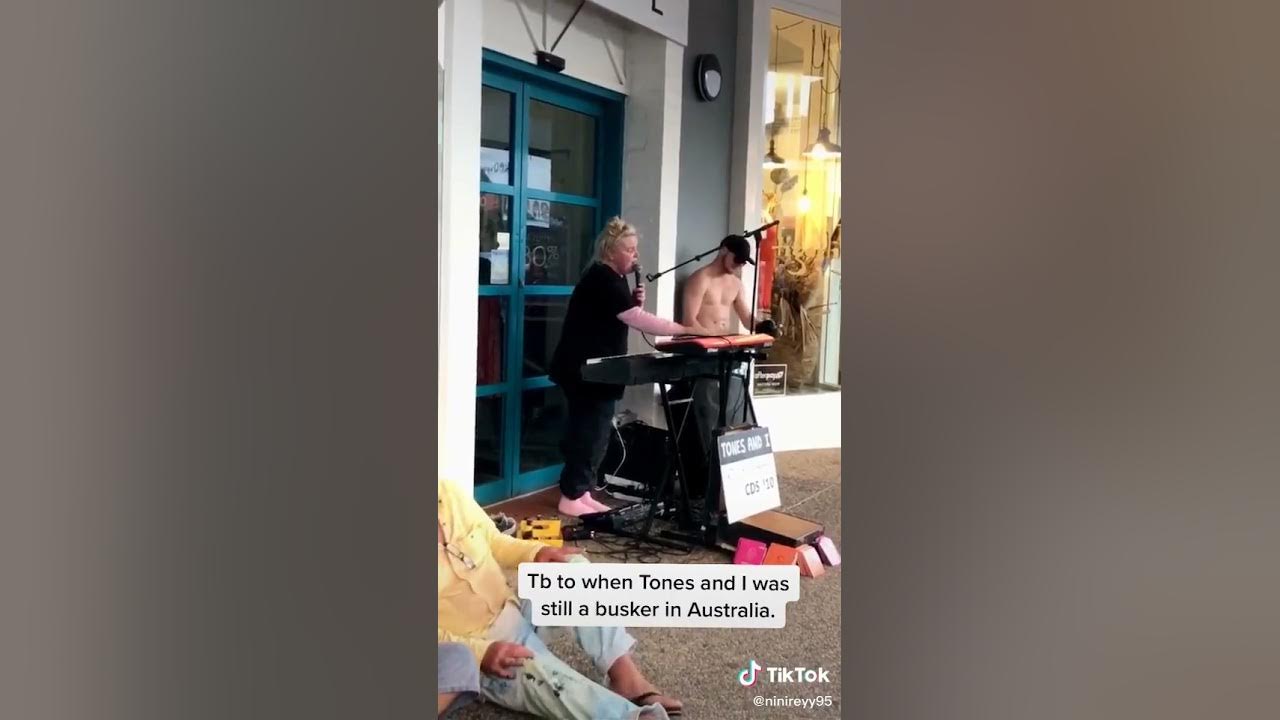 @tonesandi busking before fame (#shorts) @tonesandi busking before fame (#shorts)