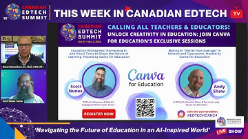 MindShareTV Podcast on Reimaging the Future of Education with Scott Nunes Canva