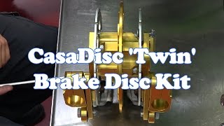 Casa Performance | CasaDisc Twin Lambretta brake fitting instructions