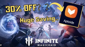 Infinite Magicraid Over 30% Recharge Discount??...  Partnership Aptoide