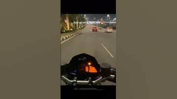 Night ride in Ns 200 | Modified Ns 200 | Bangalore airport terminal 2