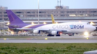 (4K) QUEEN Into The Night ROM Cargo Boeing 747-400BCF (YR-FSA) Late Departure at Munich Airport! by Aviation Awesome 971 views 7 months ago 3 minutes, 45 seconds