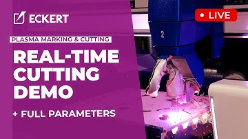 Vortex 3D Head in Action: Marking, Beveling, and Plasma Cutting Precision