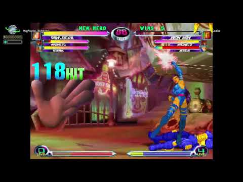 MvC2: One Touch Kill (OTK) Exhibition - Magneto vs Iron Man [Romneto vs Codiac] .:6.22.25:.