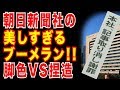 朝日新聞のブーメランが超美的|桜を見る会の首相答弁は脚色？いいえ普通です。