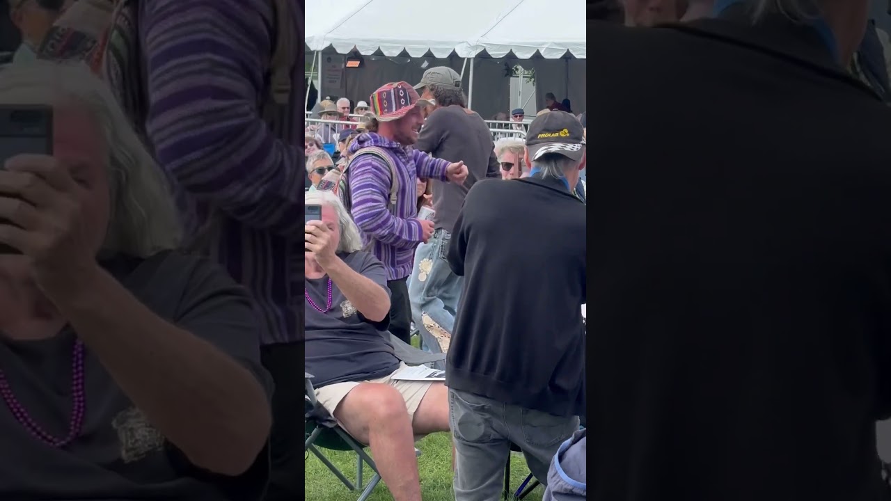 David Rotundo Southside Shuffle 2025 Walk thru the audience.