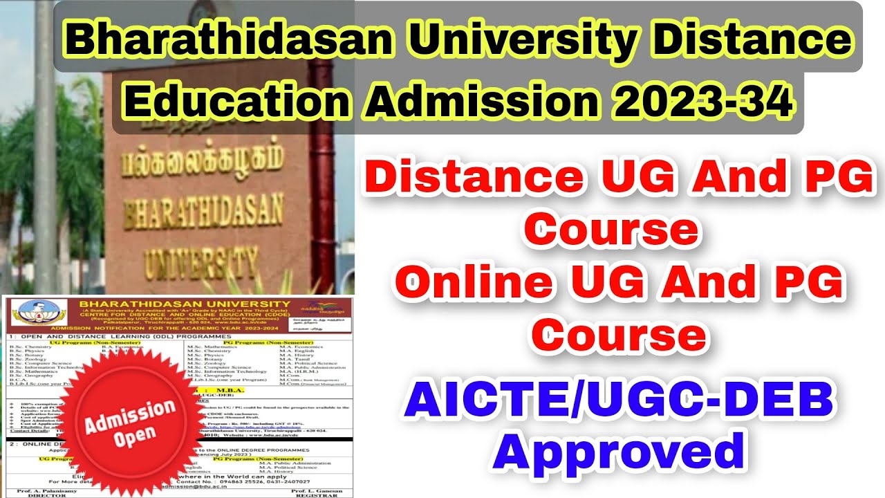 Bharathidasan University Distance Education Admission 2023 24 Full bharathidasan-university-distance-education-admission-2023-24-full