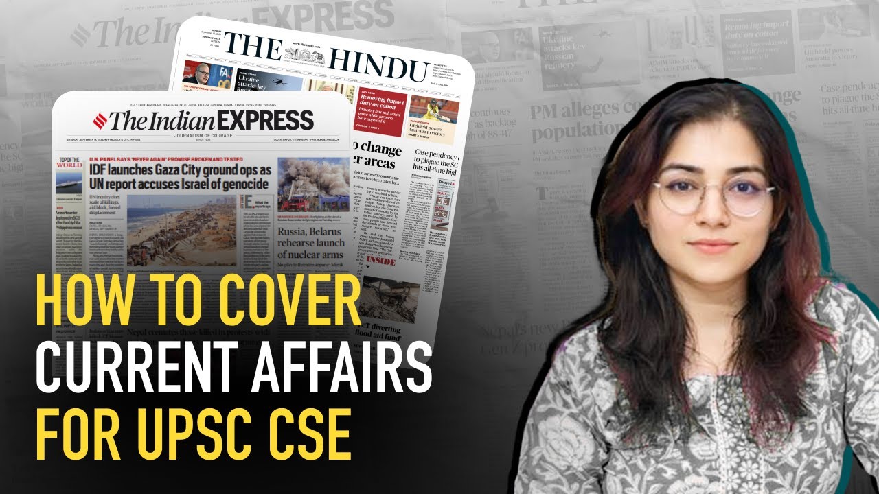 How To Cover Current Affairs under 1 Hour Daily for UPSC | Prelims ...