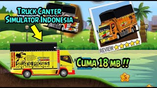 Game Truck Canter Indonesia cuma 18 mb anti ngelag !! wajip coba nih screenshot 1