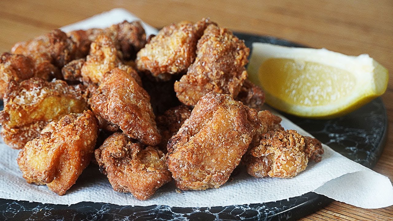 POLLO FRITO SUPER CRUJIENTE POR FUERA Y JUGOSO POR DENTRO. POLLO ESTILO JAPONES KARAAGE