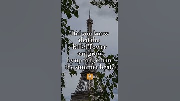Did you know? Eiffel Tower