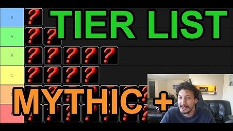 Tier List: All Specs in Mythic+ [Patch 8.2.5]