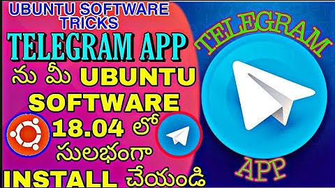 HOW TØ INSTALL TELEGRAM APP IN UBUNTU SOFTWARE||UBUNTU SOFTWARE TRICKS||VAMSI LOGICAL TECH.