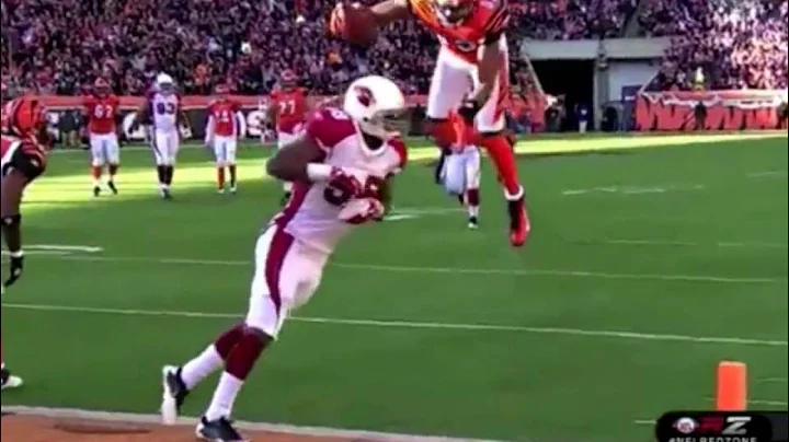 Jerome Simpson on Bengals does Front Flip for Touchdown!!! HD