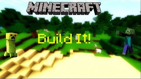 Minecraft Mini-game : Build It (Draw My Thing)