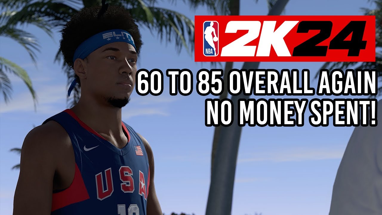 NBA 2K24 SPEEDRUN UPDATE FROM 60 to 85 OVERALL! NO MONEY SPENT AFTER PATCH - YouTube