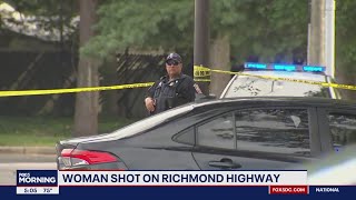 Mother shot inside car in Fairfax County; infant child not harmed: police