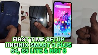 How To Setup Infinix Smart 3 plus | Infinix Mobiles First Boot up time and How To Setup